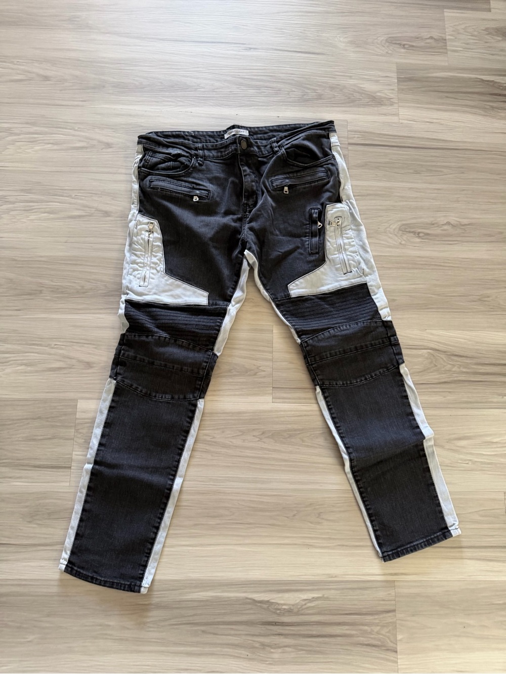 Embellish Jean black white size 40/34